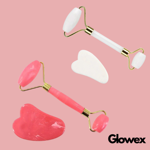 Gua Sha Face Roller - Glowex | Acne-Vanish Pro, light therapy. Say Goodbye To Acne: Shop Glowex