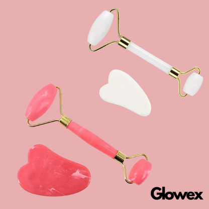 Gua Sha Face Roller - Glowex | Acne-Vanish Pro, light therapy. Say Goodbye To Acne: Shop Glowex