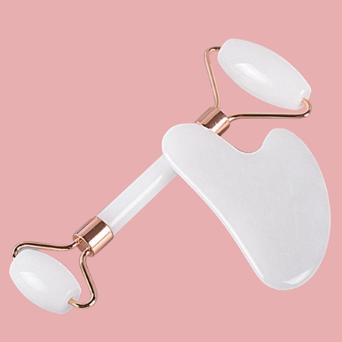 Gua Sha Face Roller - Glowex | Acne-Vanish Pro, light therapy. Say Goodbye To Acne: Shop Glowex